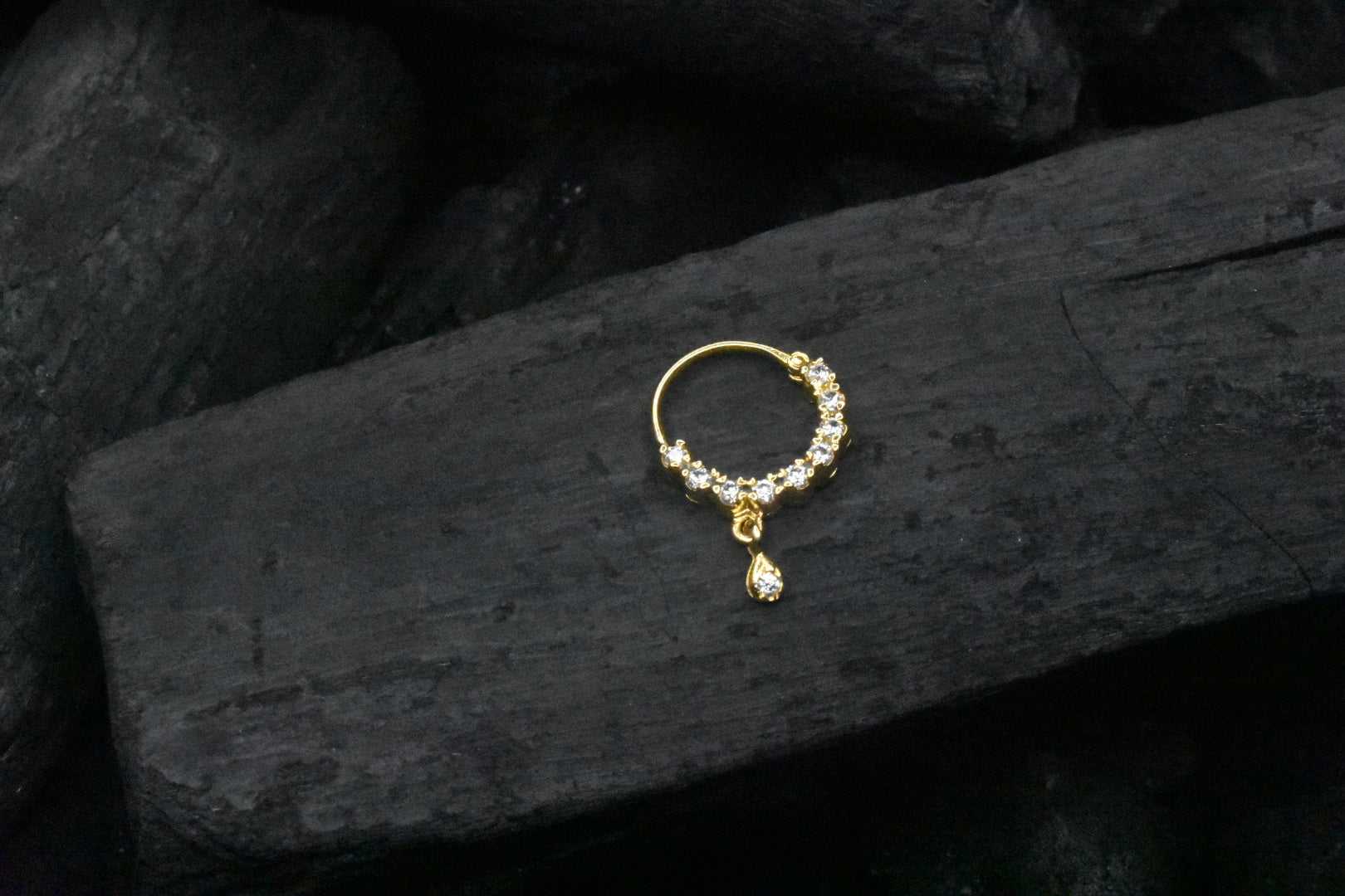 Barbi Diamond Nose Ring Online Jewellery Shopping India | Yellow Gold 18K |  Candere by Kalyan Jewellers